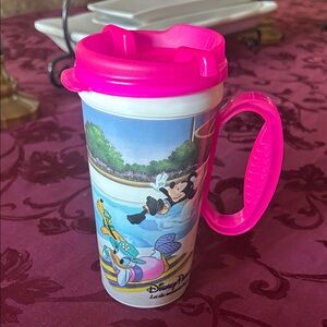 Disney Pink and Blue Travel Mug
